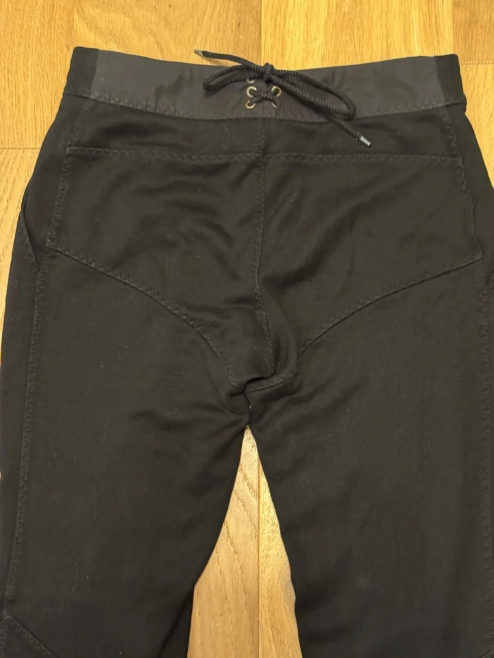 Louis Vuitton Womens Black Skinny Pants Hook And Eye Zip Ankle Size S